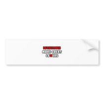 Detectives Make Great Lovers Bumper Stickers