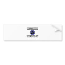 Detectives Turn Me On Bumper Stickers