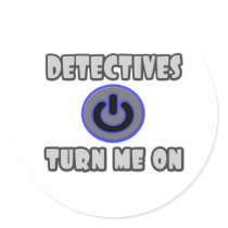 Detectives Turn Me On Sticker