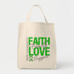 Determination Faith Collage Spinal Cord Injury Tote Bags