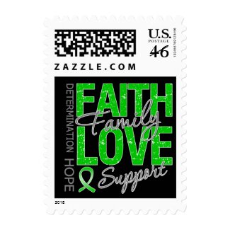 Determination Faith Family Traumatic Brain Injury stamp