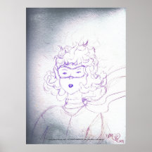Determination of young Amelia Earhart Posters