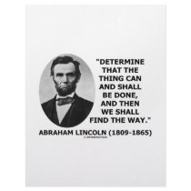 Determine The Thing Can And Shall Be Done Letterhead Design