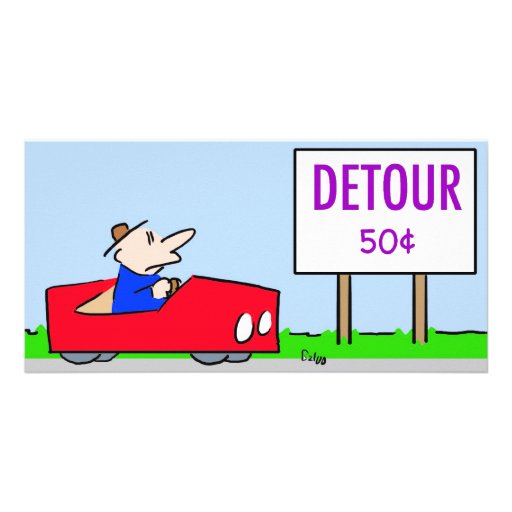 detour fifty cents photo card