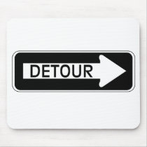 Detour Mouse Pad mousepads