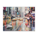 "Detour" Pelican in New York Watercolor postcards