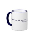 Detrás de cada hombre capaz… taza de café