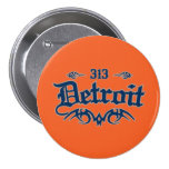 Detroit 313 pins