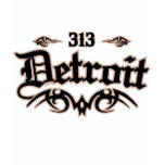Detroit 313 tee shirts