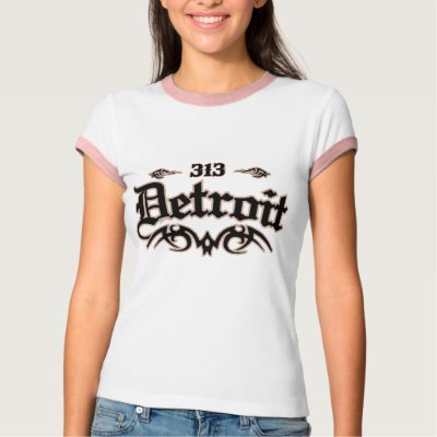 Detroit 313 tshirts