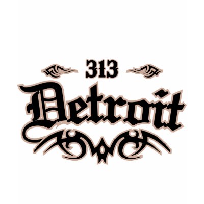 Detroit 313 tshirt