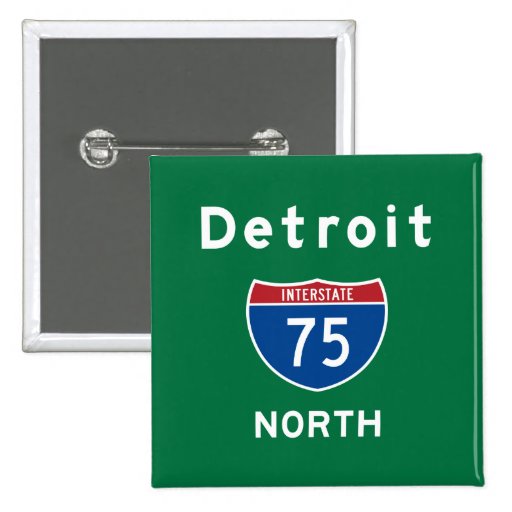 Detroit 75 button