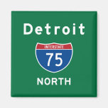 Detroit 75 magnet