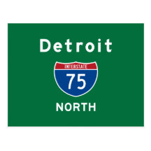 Detroit 75 post cards