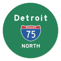 Detroit 75 stickers
