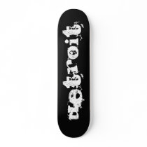 Detroit artsy skateboards