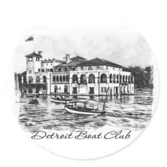 Detroit Boat Club sticker