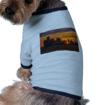 Detroit Cityscape 0527 Doggie Tee Shirt