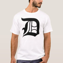 Detroit D t-shirts by kukli1se Detroit D t-shirts