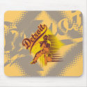 Detroit Graphics T-shirts and Gifts mousepads by HotGraphicTshirts Detroit Graphics T-shirts and Gifts mousepads