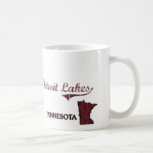Detroit Lakes Minnesota City Classic Coffee Mug