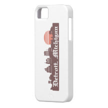 Detroit Linesky iPhone 5 Cases