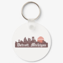 Detroit Linesky keychains