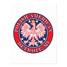 Detroit Michigan Polish Postcards