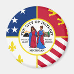 Detroit, Michigan, United States Fridge Magnets