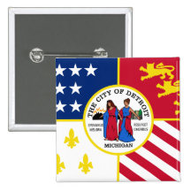 Detroit, Michigan, United States Pin