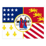 Detroit, Michigan, United States Post Card