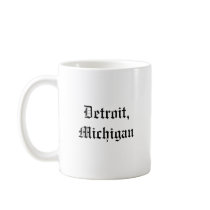 Detroit mug