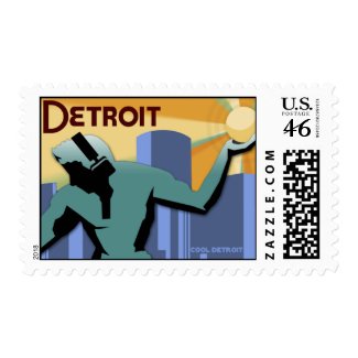 Detroit Postage stamp