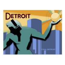 Detroit Postcard