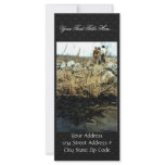 Detroit River Oil Spill Damage Rack Card Template