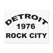 DETROIT ROCK CITY 1976 POSTCARDS