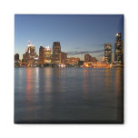 Detroit Skyline Fridge Magnets