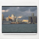 Detroit Skyline mousepads by dodgeram06 Detroit Skyline mousepads