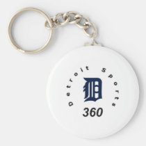 Detroit Sports 360 Key Chain keychains