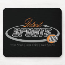 Detroit Sports 360 Mouse Pad mousepads