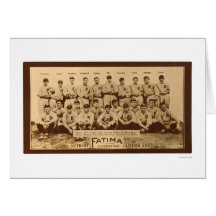 Detroit Tigers Baseball 1913 Greeting Card