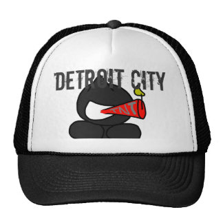 Detroit Trucker Hats | Zazzle