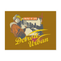 Detroit Urban T-shirts and Gifts postcards