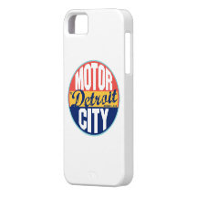 Detroit Vintage Label iPhone 5 Case