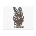 Deuces Postcard