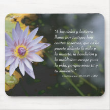 Deuteronomio 30:19 Alfombrilla para el Raton Mouse Pads