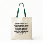 Deuteronomy 11:19 Tote Bag