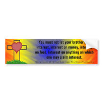 Deuteronomy 23:19 Scriptures New World Translation Bumper Stickers