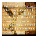 Deuteronomy 31:8 posters