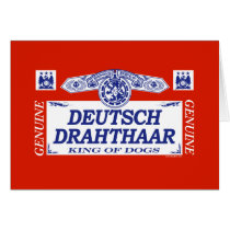 Deutsch Drahthaar Greeting Card